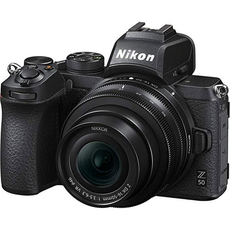 Nikon Z50 Kit: Mirrorless Camera, NIKKOR 16-50mm VR Lens Nikon Z50 Kit: Mirrorless Camera, NIKKOR 16-50mm VR Lens