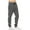 Dark Gray, variant on PUZTLOY Men's Sweatpants Joggers Lightweight Elastic Waist Athletic Workout Gym Running Sweat Pants with Pockets Black