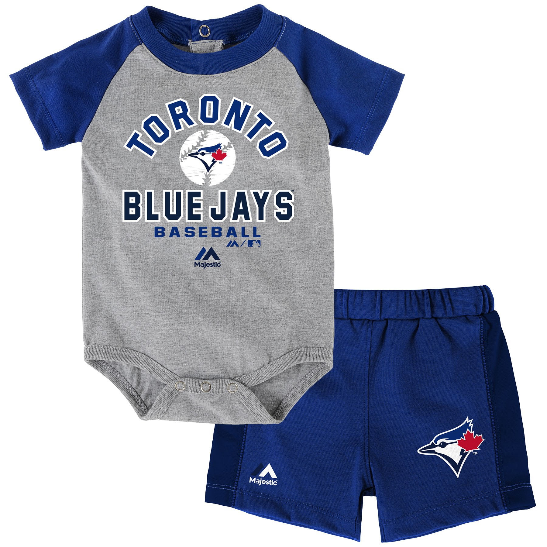 Majestic Newborn Toronto Blue Jays Fan Favourite Bodysuit and