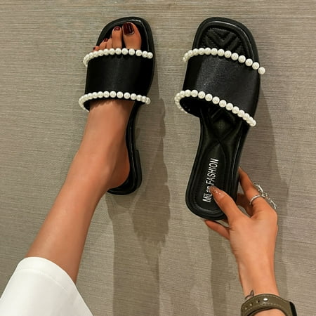 

Akiihool Womens Platform Sandals Open Toe Strappy Sandals for Women Sandals for Women Cute Sandals Summer Sandals for Women (Black 8.5)