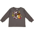 thumbnail image 3 of Inktastic Cowboy Birthday Three Years Old with Cowboy Boots Boys Long Sleeve Toddler T-Shirt, 3 of 5