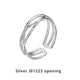 thumbnail image 4 of Jumpingount Anillo de apertura para mujer, cobre ajustable, boda, fiesta, trabajo, cita, tienda, joyería moderna Simple para mujer Ropa, zapatos y accesorios Miscelánea Jumpingount AP018153-01, 4 of 6