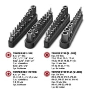 Powerbuilt 81 Piece Solutions Socket and Bit Set for Specialty and Damaged Fasteners - 642568