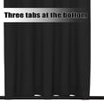 thumbnail image 4 of Cortinas para Exteriores Impermeables Easy-Going para Patio 54x120 pulgadas Negro, 4 of 8