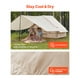 thumbnail image 4 of VEVOR Tienda inflable para acampar de 3 a 5 personas, tienda glamping con dosel inflado, 4 of 9