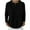Black, variant on BLVB Fall Sweaters for Women Cozy Casual Crewneck Pullover Button Long Sleeve Knit Sweaters Tops Winter Fashion Clothing