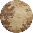 thumbnail image 2 of Addison Rugs Mayfield Premium Machine Washable Transitional Abstract Mocha Round Rug, 8' x 8', 2 of 6