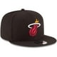 thumbnail image 3 of Gorra Snapback New Era NBA Miami Heat unisex para adultos, color negro, 3 of 6