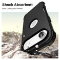 thumbnail image 6 of Dteck for iPhone 17 Air Case, Heavy Duty Drop Protection Hard PC Soft Silicone Hybrid Case Anti-Scratch Shockproof Back Cover for iPhone 17 Air,Black, 6 of 7