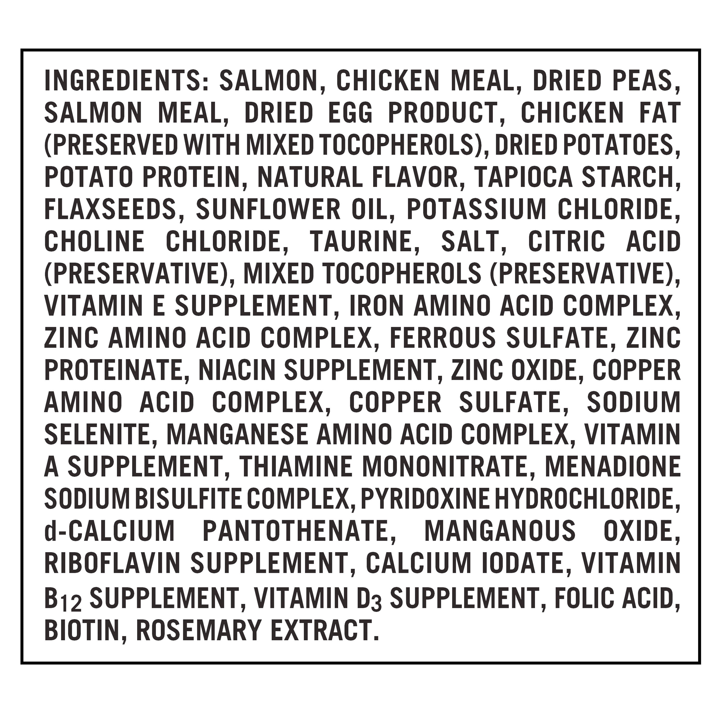 Pure Balance Egg & Salmon Flavor Dry Cat Food Grain-Free, 7 lb. Packet
