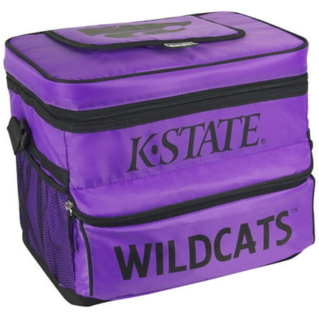 NCAA Kansas State University 18-Can Cooler with Removable Hardliner