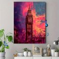thumbnail image 4 of Qisvanset 12x16 Inch Whippet Starry Night Van Gogh Style Canvas Print Wall Art, 4 of 5