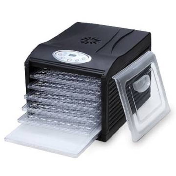 Samson "Silent" 6 Tray Dehydrator with Digital Controls Quiet and Convenient