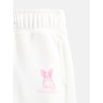 thumbnail image 5 of Wonder Nation Girls Fleece Sweatshirt and Joggers Set, 2 Piece, Sizes 4-18 & Plus, 5 of 5