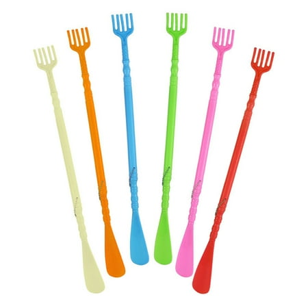 

LongYTong 6 Pcs Shoehorn Boots Two-ended Shoes Lifter Massage Back Scratcher Shoe Lifter Portable Shoe Horn Shoes Horn Man Child