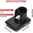 thumbnail image 2 of 4Pcs Battery Case, Battery Plastic Shell Replacement Parts, Battery Cover Compatible with Milwaukee 12V 4.0-6.0aH Lithium-ion Battery, 2 of 7