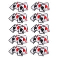 thumbnail image 1 of Iron On Patch, Playing Card Patch No  Sewing 20Pcs  For T Shirts, 1 of 8