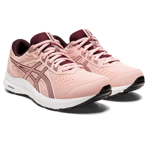 ASICS Women's Gel-Contend 8 Running Shoes, 8, Frosted Rose/DEEP Mars