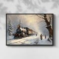 thumbnail image 2 of Vintage Landscape-CC By Wexford Home Framed in Black Wood Gallery Wrapped Canvas 25 in. x 37 in., 2 of 7