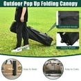 thumbnail image 6 of Costway 13'x13' Gazebo  Canopy  Shelter Awning Tent Patio Garden Green, 6 of 10