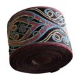 thumbnail image 1 of Wweixi Sewing Lace Ribbon Clothing Accessories Beautifully Woven Ethnic Jacquard Ribbon Length 5m For Bag Ribbons Embellishment 9cm widthx5m, 1 of 6
