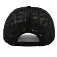 thumbnail image 5 of MIASHUI Casual Lace Baseball Cap Women Fashion Floral Brim Adjustable Black, 5 of 7