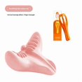 thumbnail image 1 of Pink Cervical Support Pillow with Handheld Massager - Gravity Pressure Therapy for Neck Pain Relief, Spine Alignment, Warm Therapy & Relaxation - Home & Travel-Friendly Health Accessory for, 1 of 6