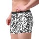thumbnail image 2 of Balery Hand Drawn Snake Calzoncillos bóxer para hombre, ropa interior de algodón suave y transpirable con cinturilla de nailon-Small, 2 of 5