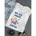 thumbnail image 3 of We All Need Soda To Drink Shaped T-Shirt Women -Image by Shutterstock, Female Medium, 3 of 4