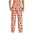 thumbnail image 3 of Uemuo Tomatoes And Chili Pattern Men's Wide Leg Palazzo Lounge Pants with Pockets Light Weight Loose Comfy Casual Pajama Pants-, 3 of 9