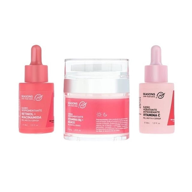 Tratamiento Despigmentante Here We Glow Retinol Niacinamida Vitamina C