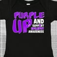 thumbnail image 4 of Inktastic Purple Up Epilepsy Boys or Girls Baby Bodysuit, 4 of 5