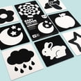 thumbnail image 6 of Black White Card Visual Stimulation High Contrast Baby Baby Visual Stimulation Card Sensory Toy, 6 of 9
