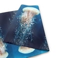 thumbnail image 3 of Sigee White Jellyfish Dansing in the Ocean Printed Flag12.5 * 18in Outdoor Yard Flags For Garden Decor, 3 of 9