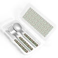 thumbnail image 4 of Kdxio Ladybugs 3 Toddler Utensils Set - Kids Silverware Set, Set Kids Utensils Set with Case for Preschooler Children, 4 of 8
