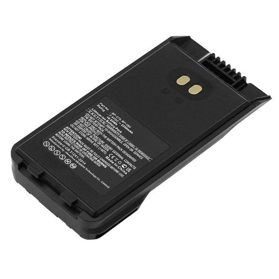 Batteries N Accessories BNA-WB-L1022 2-Way Radio Battery - Li-Ion, 7.4V, 2250 mAh, Ultra High Capacity Battery - Replacement for Icom BP-279 Battery