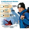 thumbnail image 2 of MAMOWEAR Winter Beanie Hat with Light, Headlamp Winter LED Hat Light, Gifts for Father Men Dad Husband Caps, 2 of 7