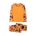 thumbnail image 1 of Mom Printed Parent Home Warm Suit Wear Two Piece Pajamas Suit Halloween, 1 of 3