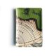 thumbnail image 3 of Funda para pasaporte 3D con diseño de mapa del mundo, de piel sintética, fundas protectoras para tarjetas de crédito para viajes (4 unidades), 3 of 5
