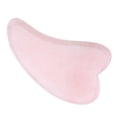 thumbnail image 1 of Rose Quartz Gua Sha Tool Pink FacialMassage Instrument for Skin Care and Wellness Routine, 1 of 7