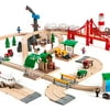 Brio World 33766 Railway World Deluxe Set Wooden Toy Train Set For Kids Age 3 Up