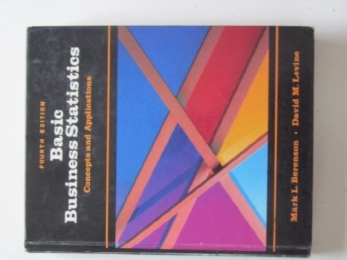 Pre-Owned Basic business statistics: Concepts and applications ...
