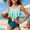 5c0417-Sky Blue, variant on Kids Swimsuits for Girls 11-12 Girl's 2 Piece Tankini Swimsuits Flowy Ruffle Flounce Floral Print Cute Bathing Suits