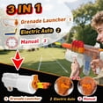 thumbnail image 2 of Foam Launcher Toy Blaster UNIKONIO 3 en 1, modos naranja, 2 of 7