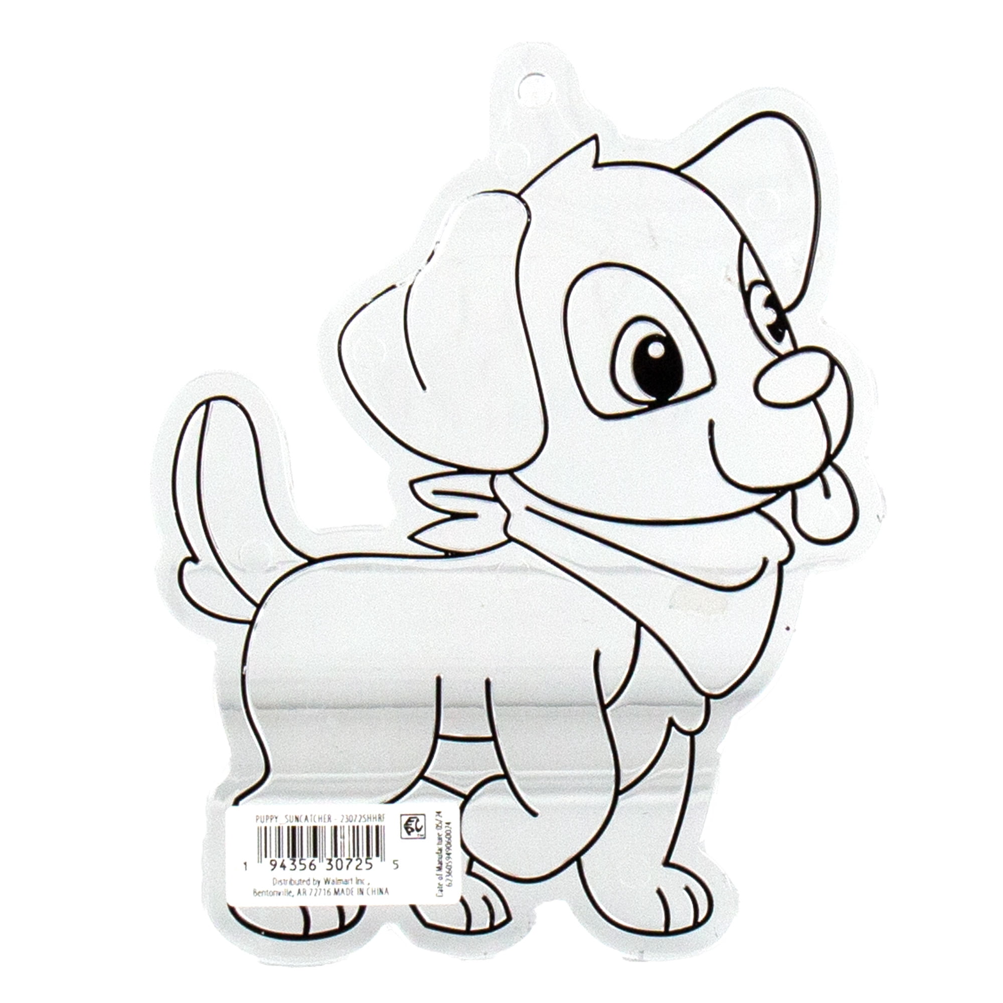(6 pack) Hello Hobby Jumbo Puppy Suncatcher