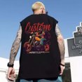 thumbnail image 5 of Camiseta sin mangas con estampado de motocicleta y anime japonés de verano para hombre, ropa de calle de moda Harajuku, camisetas sin mangas, chaleco Y2K de gran tamaño, 5 of 5
