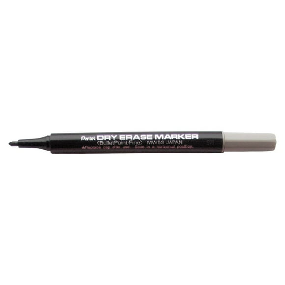 Pentel Dry Erase Marker, Fine Tip, Black