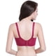 thumbnail image 4 of Sujetador de encaje sexy ajustable de talla grande con aro de acero para mujer, ropa interior fina, 4 of 6