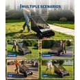 thumbnail image 7 of GIMMYFIVE 26-Inch Heavy Duty Push Lawn Sweeper, 7 Cu. ft. Leaf & Grass Collector, 4 Brushes, Steel, 7 of 7