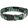 thumbnail image 1 of Buckle-Down BAC-W30722-NL Breakaway Cat Collar, 1 2" Wide - Fits 9-15" Neck - Large, Grunge Chaos, 1 of 1
